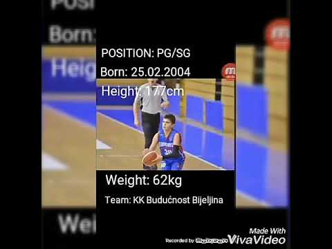 Viktor Blagovčanin ('04) - EYBL U16 Cluj Napoca