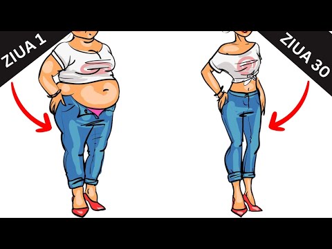 10 Minute TRANSFORMARE COMPLETA TOT CORPUL IN 30 DE ZILE (exercitii slabit tot corpul)