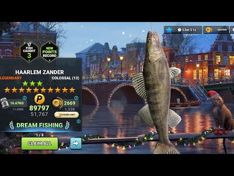 I CAUGHT 13 STAR NEW LEGENDARY FISH  🐟🐠😍 I HAARLEM ZANDER🐳 I FISHING CLASH GAMEPLAY🦈🐳🌊🎣
