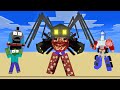 Monster School : CHOO CHOO ROBOT & THOMAS ZOMBIE ROBOT + CUTE HOUSE HEAD ROBOT - Minecraft Animation