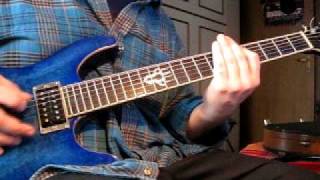 Devin Townsend   Slow Me Down guitar cover