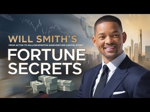 From Actor to Million Investor, Will Smith’s  $400 Venture Capital Story