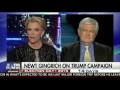 Gingrich EXPLODES At Megyn Kelly Calling Trump A Sexual Predator You Re Fascinated With Sex