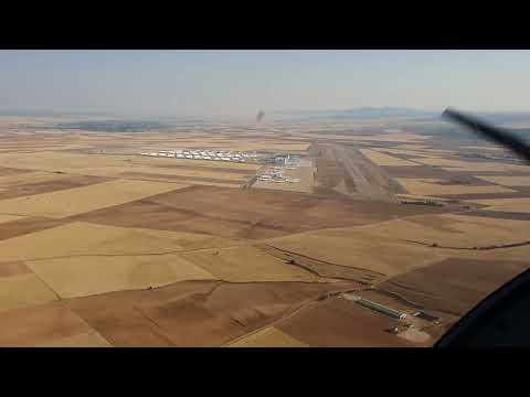 Volando en Evektor Eurostar sobre El Caudé - Final 36 - JUL 2022