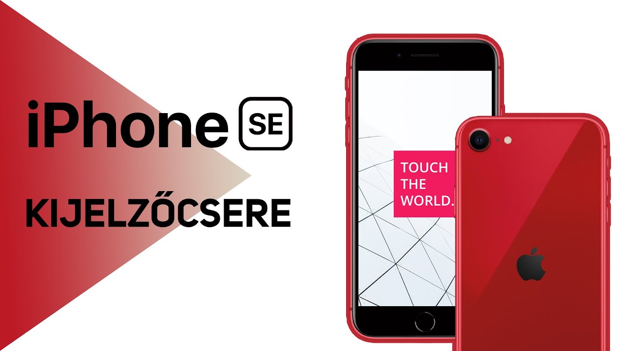 Apple iPhone SE 2020 kijelző csere