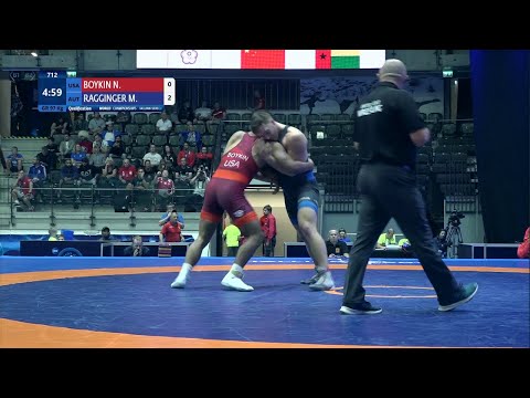 Qual. GR - 97 kg: N. BOYKIN (USA) v. M. RAGGINGER (AUT)