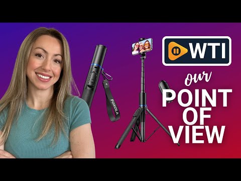 FOXOLA 61"" Phone Tripod & Selfie Sticks - WTI product video review
