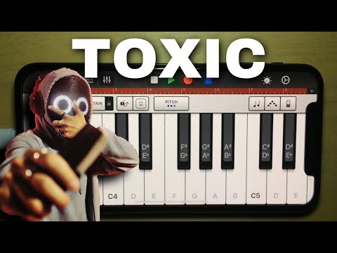 Recreating “Toxic - BoyWithUke” with Garageband App!