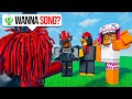 RAPGOD SCHOCKIERT ROBLOX YOUTUBER MIT EINEM BENUTZERDEFINIERTEN SONG