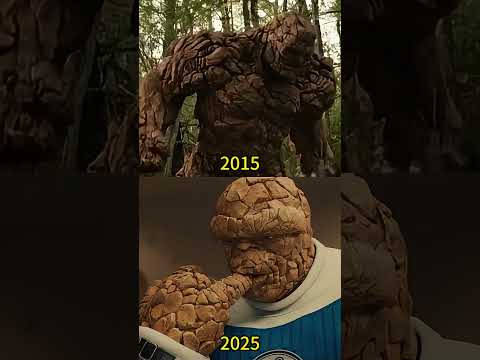 🔥Evolution of The Thing in Fantastic Four Movies | Comparisons (1994-2025)