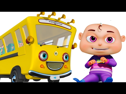 Wheels On The Bus With Five Little Babies | Nursery Rhymes Compilation | Zool Babies Fun Songs