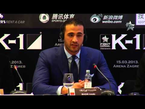 K-1 World GP Final 2013 Zagreb - Press Conference 1/2