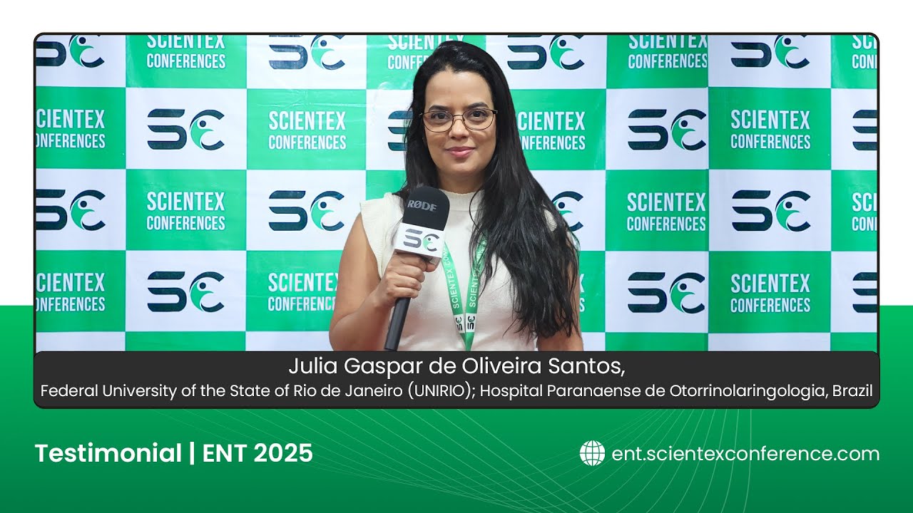 Testimonial by Julia Gaspar de Oliveira Santos | ENT 2025