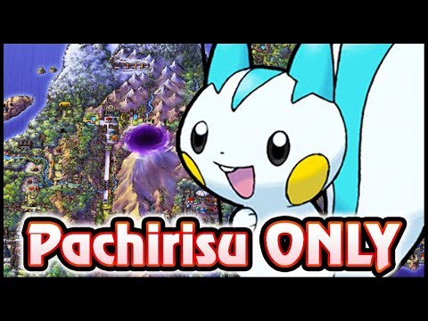 Can I Beat Pokemon Platinum with only a Pachirisu - Pokemon Challenge Run