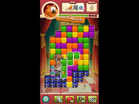 Toon Blast Level 6193 - NO BOOSTERS 🐻🐺🐱 | SKILLGAMING ✔️