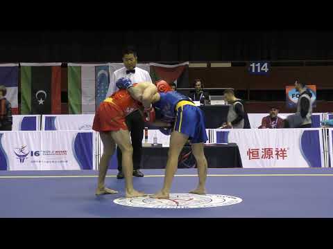 HYX 16th World Wushu Championships Sanda Men's 80KG - Great Britain vs. Czech Republic