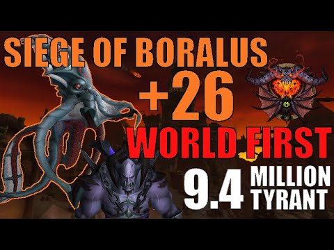 [8.3] Siege of Boralus +26 WORLD FIRST | Demonology Warlock