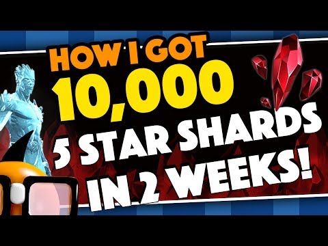 10,000 5 Star Shards In 2 Weeks! How I Did It!