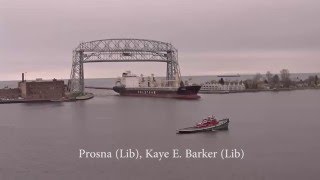 Prosnia & Kaye E Barker arrived Duluth 05/11/2016