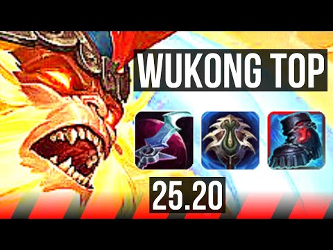 WUKONG vs SETT (TOP) | 7 solo kills | EUNE Master | 25.20