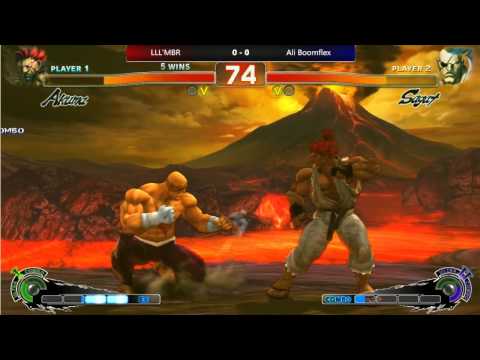RSD The Fighting LLL'MBR (Akuma) vs Ali Boomflex (Sagat) sf4 Losers Final