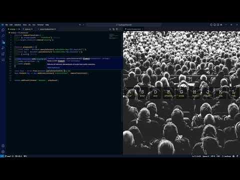 Learning To Code Javascript30 Drum Kit