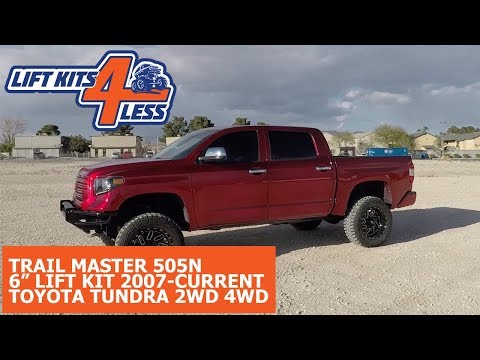 Trail Master 505N 6" Lift Kit Installed on a 2017 Toyota Tundra