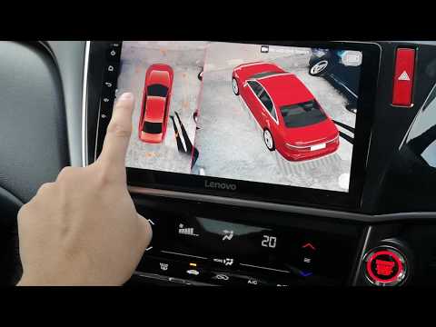 Honda city 2019 Lenovo D1 360 2gb ram Car Android GPS Player with 360 Birdview parking camera