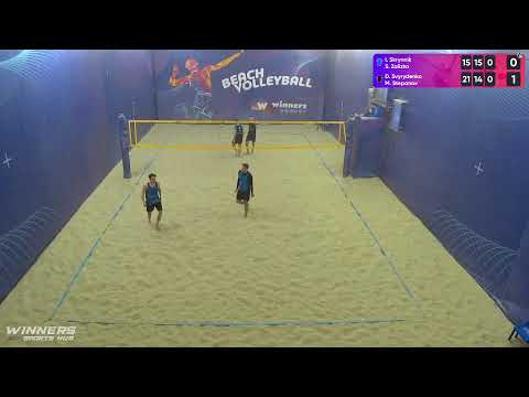 14:35 I. Skrynnik / S. Zalizko - D. Svyrydenko / M. Stepanov 21.02.2023 | Winners Beach Volleyball