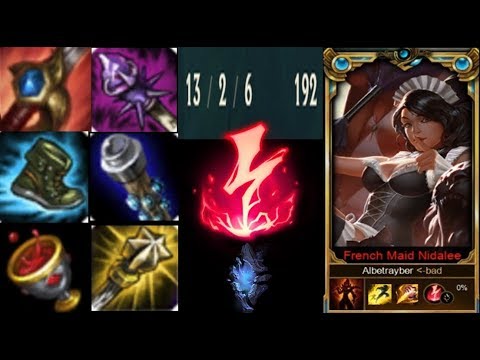 Albetrayber CHALLENGER Nidalee Game play - League of Legends EUW