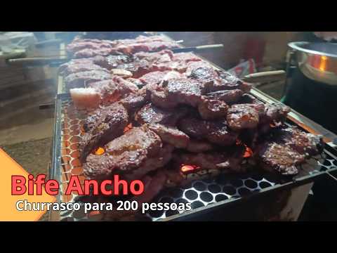 Behind the Scenes of a Barbecue for 200 People | Perfect Ancho Steak!