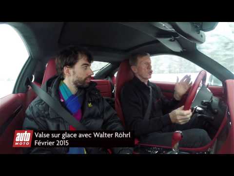 Baptême de glace en Porsche 911 Turbo avecWalter Röhrl, ex-champion du monde des rallyes