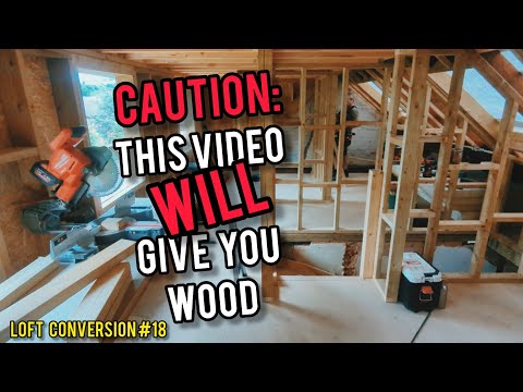 stud walls, steel work and demolition. Loft conversion #18