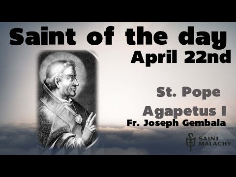 St. Pope Agapetus I