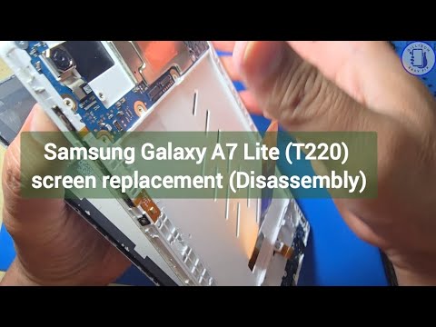 Samsung Galaxy Tab A7 Lite (Sm-T220) screen replacement (Disassembly)
