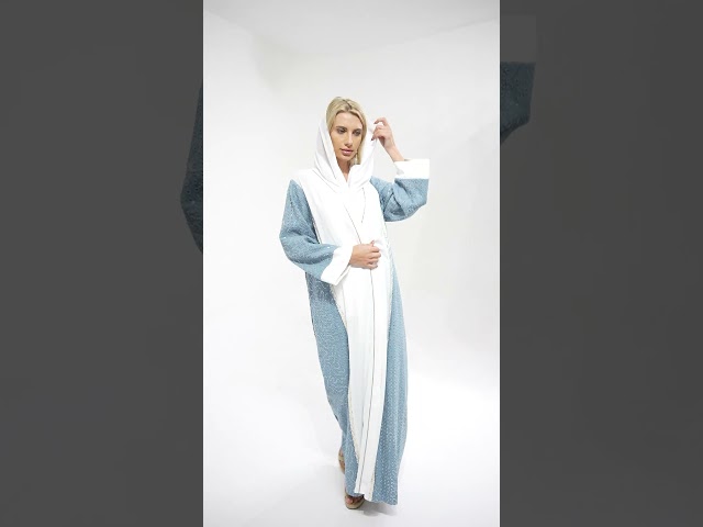 عباية أنيقة بتصميم عصري - جينز