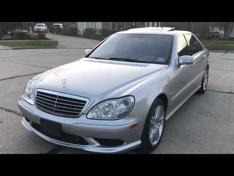 2003 MERCEDES BENZ S55 AMG WALK AROUND