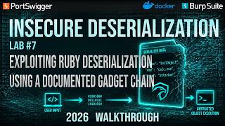 Exploiting Ruby Deserialization Using A Documented Gadget Chain | Insecure Deserialization #7 [2026]