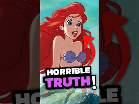 Disturbing TRUTH About The Little Mermaid 😰🤯💀 #thelittlemermaid #ariel #disney #shorts