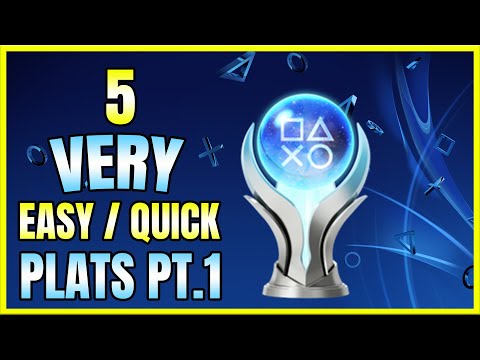 5 EASY PS4 Platinum Trophies You Can Get very quickly - Part 1