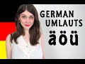 GERMAN UMLAUTS for Dummies - How To Pronounce Ä, Ö, Ü