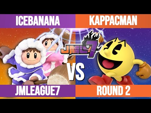 Icebanana (Ice Climbers) vs EBS | Kappacman (Pac-Man, Dr. Mario) - JMLeague7 Round 2