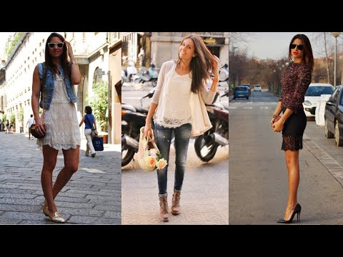 Nuevas TENDENCIAS DE MODA primavera verano 2020 ropa de encaje / Fashion Love