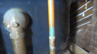 Bad water leak from second floor tub area