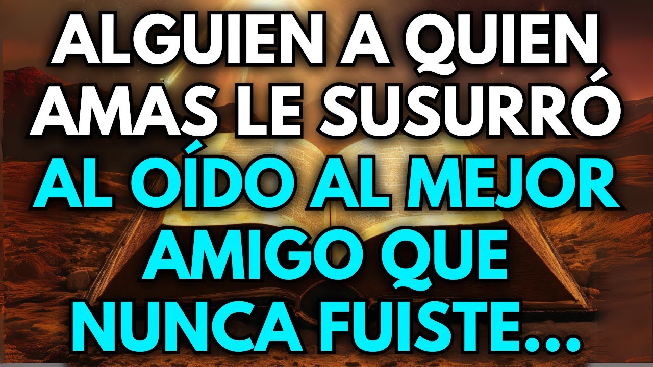 😍 Alguien a quien amas le susurró al oído al mejor amigo que nunca fuiste...