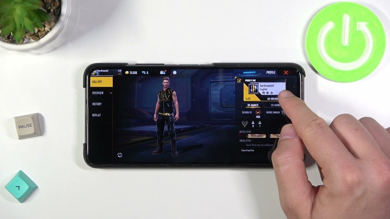 How to Find Account ID in Garena Free Fire MAX Check your account ID in Free Fire MAX