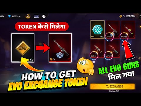 evo gun exchange token | new evo vault event | free fire new event