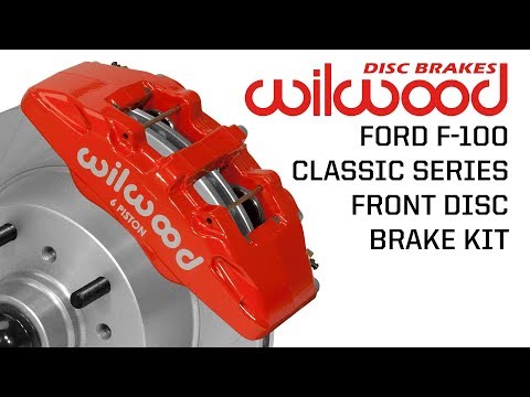 SEMA 2017 - New Product Showcase - Ford F-100 Brake Kit - Wilwood Disc Brakes