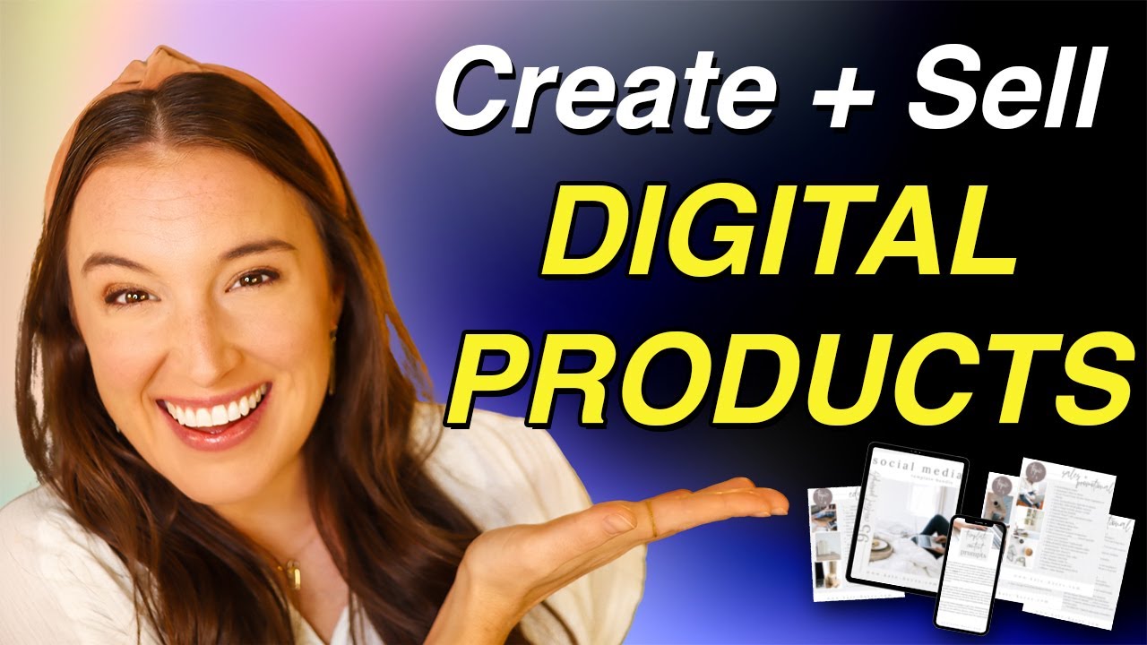 How to Sell Digital Products Online in 2024 💸 (step-by-step beginners tutorial)