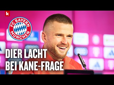 Bayern-Neuzugang Dier witzelt zum Start: WG mit Kane? "Er hat schon zu viele Kinder" | FC Bayern